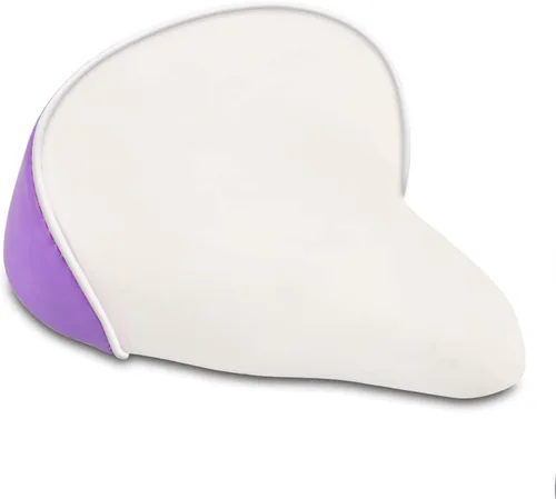 Miniatura 6 de Asiento ancho de bicicleta para niñas, morado y rosa