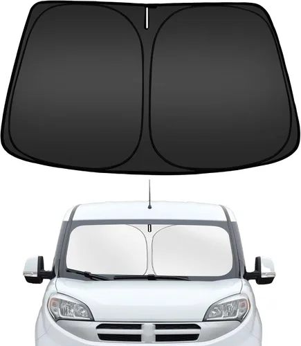 Miniatura 47 de ARISMOTOR - Parasol plegable para parabrisas para Honda Civic 11.ª generación 2022-2025 2026, protector de visera de sol personalizado para ventana