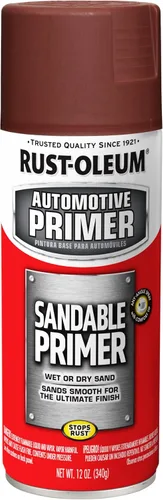 Miniatura 9 de Rust-Oleum 249418 Spray de imprimación lijable automotriz, 12 onzas, negro