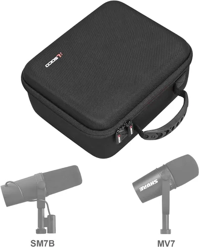 Miniatura 3 de RLSOCO Funda para micrófono dinámico vocal Shure SM7B/micrófono USB para podcast Shure MV7