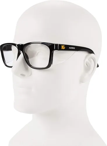 Miniatura 3 de KleenGuard™ V30 Maverick Eye Protection (49309), with KleenVision™ Anti-Fog Coating, Clear Lenses, Black Frame