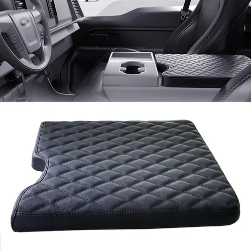 Miniatura 6 de Funda de reposabrazos para consola central para Ford F150 2015-2024 2025, para F250 F350 F450 F550 2017-2024 2025 con asiento de salto 40/20/40