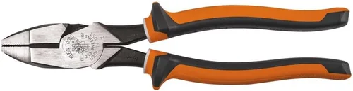 Miniatura 4 de Klein Tools D20009NEINS Alicates de liniero aislados, fabricados en EE. UU., con aislamiento de doble capa que supera las pruebas y resistencia a