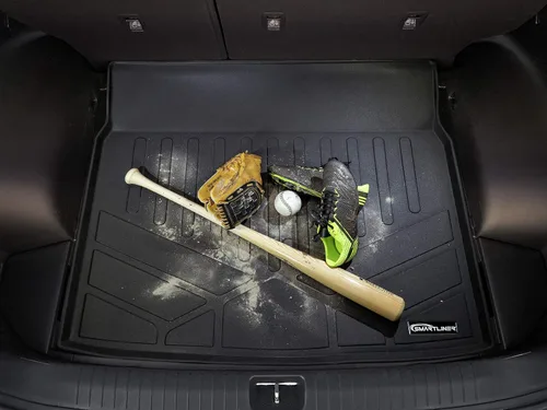 Miniatura 4 de SMARTLINER Alfombrilla de suelo para maletero de carga para todo tipo de clima, detrás de la segunda fila para Toyota Sienna 2011-2012