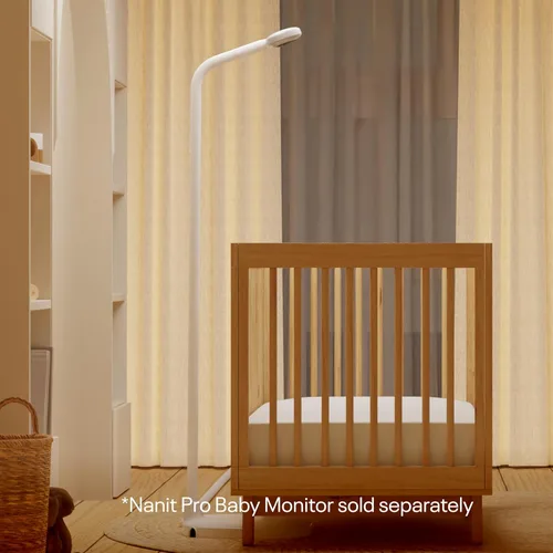 Miniatura 5 de Nanit Soporte de suelo para monitor de bebé profesional – Soporte para monitor de bebé, soporte de piso para cámara de bebé y soporte para cuna