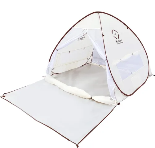 S'More 1/2 Person Beach Tent, Lightweight & Easy Set Up Pop up Tent, UFP 30+ Quick Portable Sun Shade Shelter for Beach,Picnic, Backyard, Festival