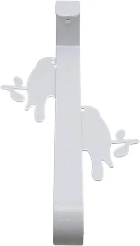 Miniatura 8 de Gancho organizador multiusos para colgar sobre la puerta, para toallas, abrigos, albornoces y trajes de baño para baño, cocina, dormitorio, hierro