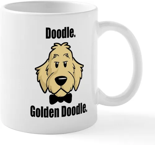 Miniatura 7 de CafePress I Love My Doodle Mugs - Taza de café de cerámica, taza de té, 11 onzas