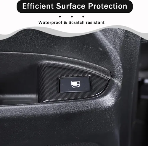 Miniatura 3 de Marco de botón de interruptor de tapa de depósito de combustible para Honda Pilot 2016-2022/Ridgeline 2017-2023/Passport 2019-2023, accesorios