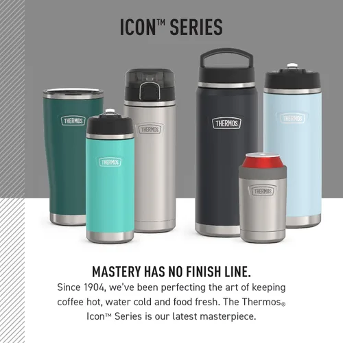 Miniatura 6 de THERMOS ICON SERIES, Vaso de Acero Inoxidable, Glacier, 16 oz