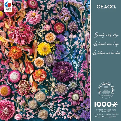 Miniatura 2 de Ceaco - Meghan Crandall - Belleza con edad - Rompecabezas de 1000 piezas para adultos - Rompecabezas desafiante perfecto para noches de juego
