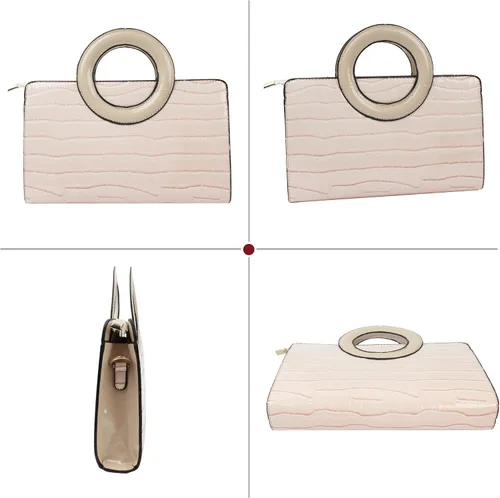 Miniatura 50 de ZLMBAGUS - Bolso de mano para mujer, diseño vintage con solapa y asa, de piel sintética, para llevar al hombro