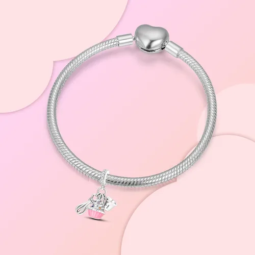 Miniatura 195 de Abalorios de plata de ley 925 con letras de la A ~ Z, para pulseras, collares, Día de San Valentín, Día de la Madre, joyería regalos para mujeres