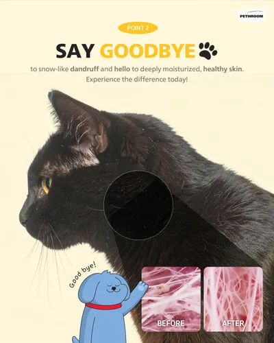 Miniatura 4 de PETHROOM ] Niebla humectante para gatos sin perfume, acondicionador natural sin enjuague para gatos, 95% extractos de plantas, hidratante