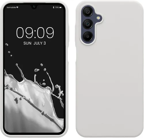 Miniatura 291 de kwmobile Funda Compatible con Samsung Galaxy A14 5G - Funda de teléfono de TPU y silicona con acabado suave - Verde Lima