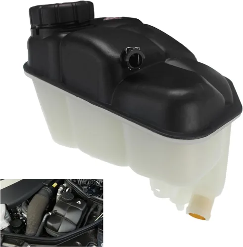 2115000049 Tanque de depósito de refrigerante de motor con tapa compatible con Mercedes-Benz CLS350 CLS500 CLS550 CLS63 AMG E280 E300 E320 E350 E500