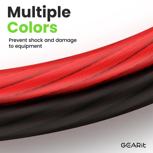 Miniatura 8 de GEARit Cable de tierra de cobre libre de oxígeno OFC calibre 1/0 (25 pies - Rojo translúcido) 0 AWG - Cable automotriz principal de Alambre