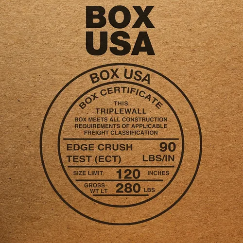 Miniatura 4 de Seleccione un tamaño: BOX USA Cajas cubo., Kraft, 5