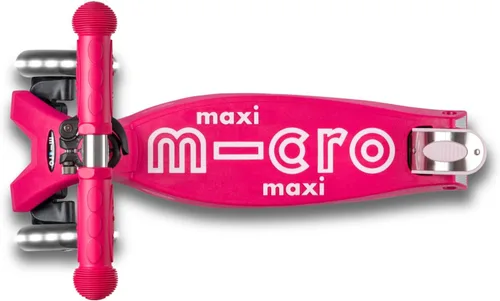 Miniatura 3 de Micro Kickboard – Maxi Deluxe LED – Monopatín pequeño de tres ruedas, inclinado a girar, diseño suizo para niños con ruedas con luces LED activadas
