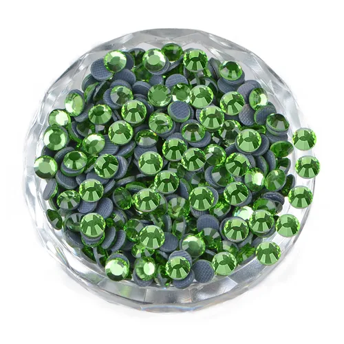 Miniatura 14 de LPBeads 10000 unidades de diamantes termoadhesivos SS6 amatista con parte trasera plana, gemas de diamantes de imitación de cristal redondas