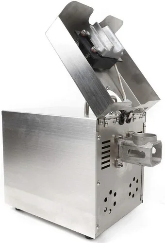 Miniatura 4 de Máquina automática de prensa de aceite, extractor de prensa de aceite de canola de 610 W, prensa de aceite de ricino en frío y caliente, prensa