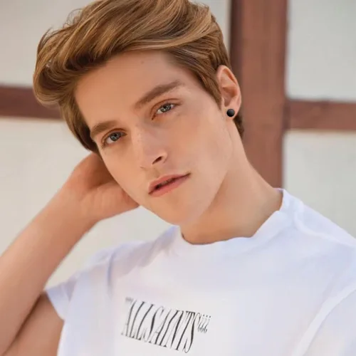 Miniatura 4 de Aretes negros para hombre, 4 pares de aretes de acero quirúrgico, hipoalergénicos Aritos para Hombre, juego de aretes negros para hombre y mujer