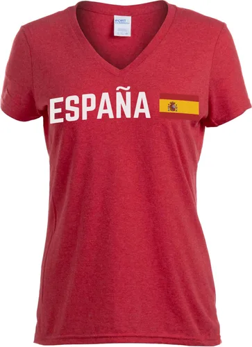 Miniatura 106 de Nations of the World - Camiseta con cuello en V para mujer