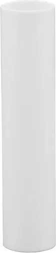 Miniatura 3 de Creative Hobbies® 1751 - Juego de 6 fundas de plástico blanco de 4 pulgadas de alto, fundas para candelabros