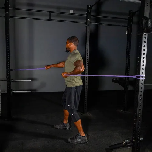 Miniatura 8 de SERIOUS STEEL FITNESS Banda asistida de 41 pulgadas, resistencia y estiramiento, bucle de asistencia de levantamiento de potencia y pull-up