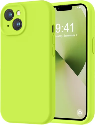Miniatura 59 de LOVE 3000 Compatible con Funda para iPhone 15, [Cámara de Cobertura Completa de Silicona Suave] [Protección contra Caídas de 8 pies], Forro de Negro