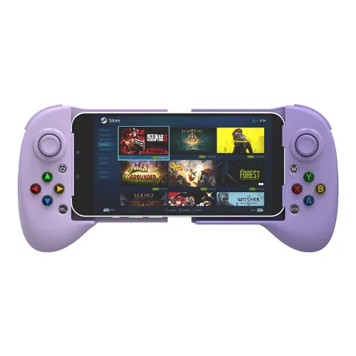 Miniatura 12 de ShanWan Mobile Game Controller for iphone/Android with PHONE CASE Support, Bluetooth Wireless Gamepad - PS Remote Play, Xbox Cloud, Steam Link