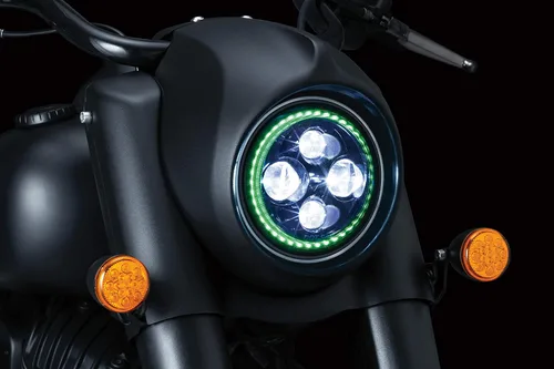 Miniatura 6 de Kuryakyn Adaptador de faros delanteros Orbit para Indian