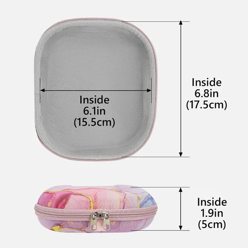 Miniatura 5 de Geekria NOVA - Funda para auriculares para auriculares compatibles con JBL Tune 510BT/500BT/670NC, Live 400BT y más, bolsa de transporte de viaje
