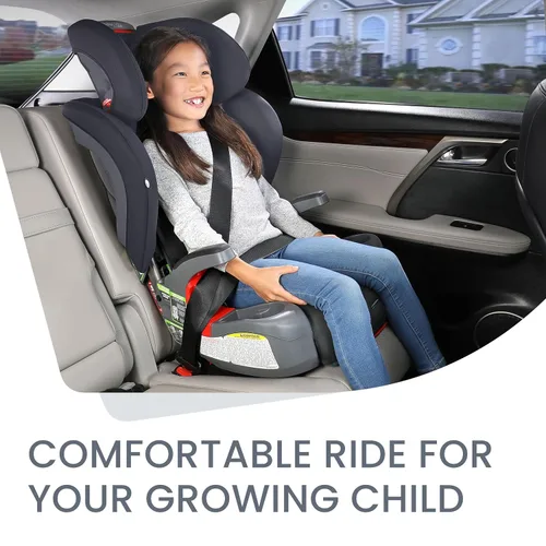 Miniatura 8 de Britax - Silla de auto Grow with You ClickTight tipo arnés a alzador, Cool N Dry - Tela Cool Flow que absorbe la humedad