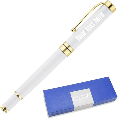Miniatura 9 de Bolígrafos personalizados, el mejor juego de regalo de bolígrafo para hombres y mujeres, profesional, oficina ejecutiva, bonitos, bolígrafo negro