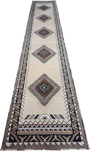 Miniatura 45 de YHSF Alfombra del suroeste para sala de estar, dormitorio, cocina y más, fácil de limpiar, suave y duradera, alfombra tribal nativa americana, a