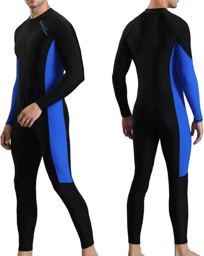 Miniatura 11 de OMGear Piel de Buceo para Mujeres y Hombres Traje de Esnórquel de Cuerpo Completo Traje de Baño de Secado Rápido Delgado Traje de Buceo Protección