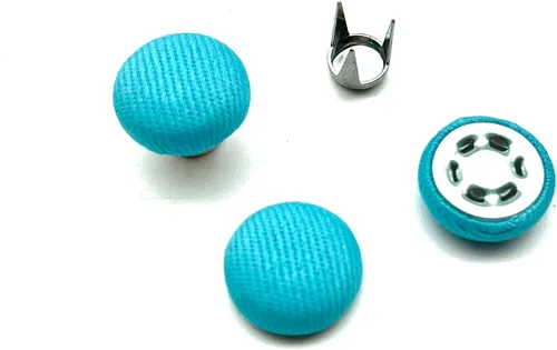 Miniatura 23 de Gorra de béisbol de 5/8 pulgadas / 0.630 in, con botones, botón superior, repuesto para fabricación, suministros de reparación color marrón H155E