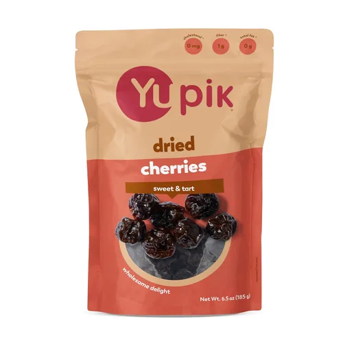 Miniatura 8 de Yupik Cerezas secas, 1 kg (1,000 g), sin gluten, kosher, frutas secas endulzadas, cerezas enteras agrias y dulces, sin hueso, fuente de fibra