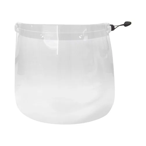 Miniatura 4 de Protector facial transparente multicolor con diadema ajustable (10 protectores con 1 marco) (negro)