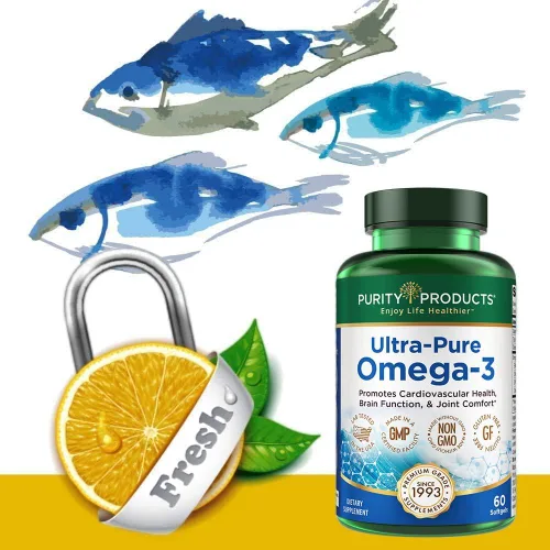 Miniatura 8 de Purity Products Kit - Aceite de pescado ultra puro D + Omega-3 avanzado de Advanced D está repleto de vitamina D, vitamina K2, zinc, citrato