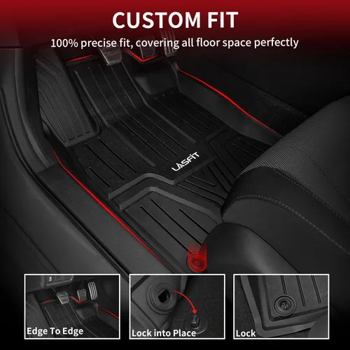 Miniatura 3 de LASFIT Alfombrillas y alfombrilla para maletero para Honda Civic 2026 2025 2024 2023 2022 Sedan