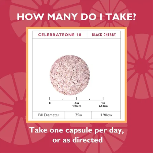 Miniatura 3 de Celebrate Vitamins CelebrateONE - 18 masticables de hierro, 18 mg de hierro, multivitamínico bariátrico una vez al día, vitaminas y minerales