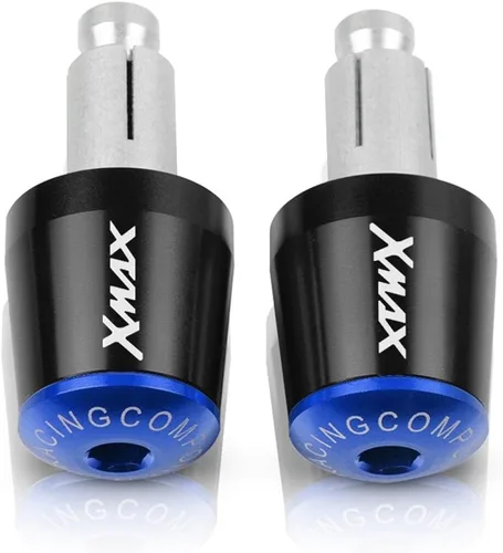 Miniatura 9 de Accesorios de motocicleta para Xmax 7/8 "0.866 in manillar empuñaduras tapa de extremo de barra para Yamaha Xmax 125 250 300 400 X MAX 2017