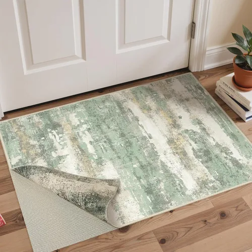 Miniatura 55 de BEIMO Alfombra de pasillo para cocina, alfombra lavable a máquina de 2 x 5 para entrada, alfombras modernas y abstractas suaves, cubierta de piso