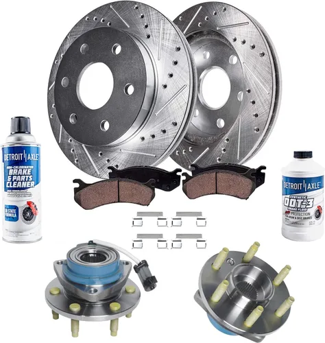 Miniatura 76 de Detroit Axle - Rotores de freno para Ford Mustang 2015, 2016, 2017, 2018, 2019, 2020, 2021, 2022, 2023, repuesto de rotores de freno de disco