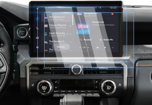 Miniatura 25 de Karltys Protector de pantalla actualizado para Toyota Tundra/Sequoia 3ª generación de 14 pulgadas 2026-2022 [sin reflejos ni huellas dactilares]