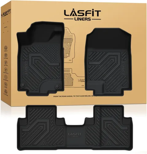 Miniatura 23 de LASFIT Tapete de maletero para Honda Civic Sedan 2022-2026 y Civic Sedan Hybrid 2025-2026, apto para todo tipo de clima, revestimiento de maletero