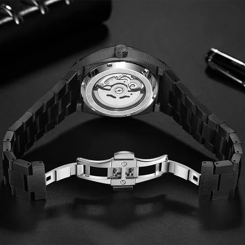 Miniatura 7 de CADISEN Reloj mecánico automático para hombre 3281ft impermeable marca de lujo casual de negocios reloj de pulsera 42mm