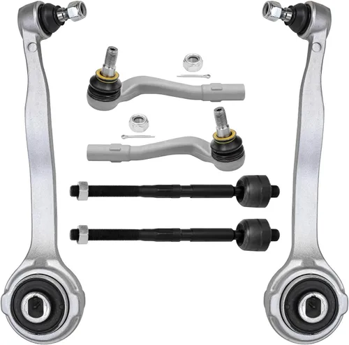 Miniatura 142 de Detroit Axle - Kit de extremo delantero para Chrysler 300 Dodge Charger Challenger 2011-2023, 2 brazos de control inferiores traseros 2 varillas